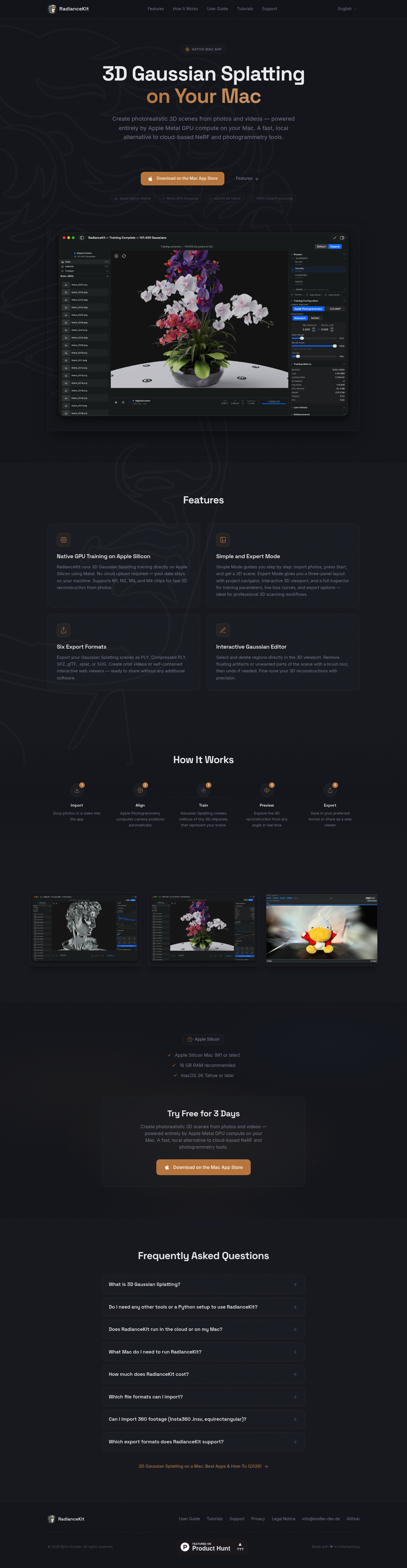 RadianceKit screenshot