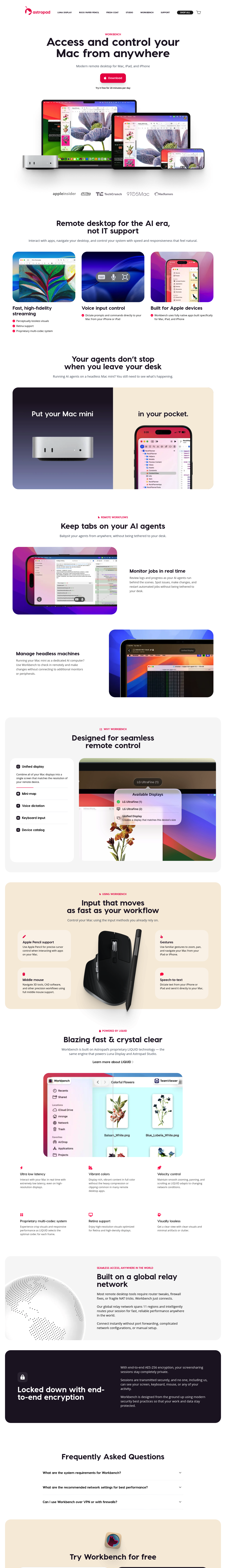 Workbench screenshot