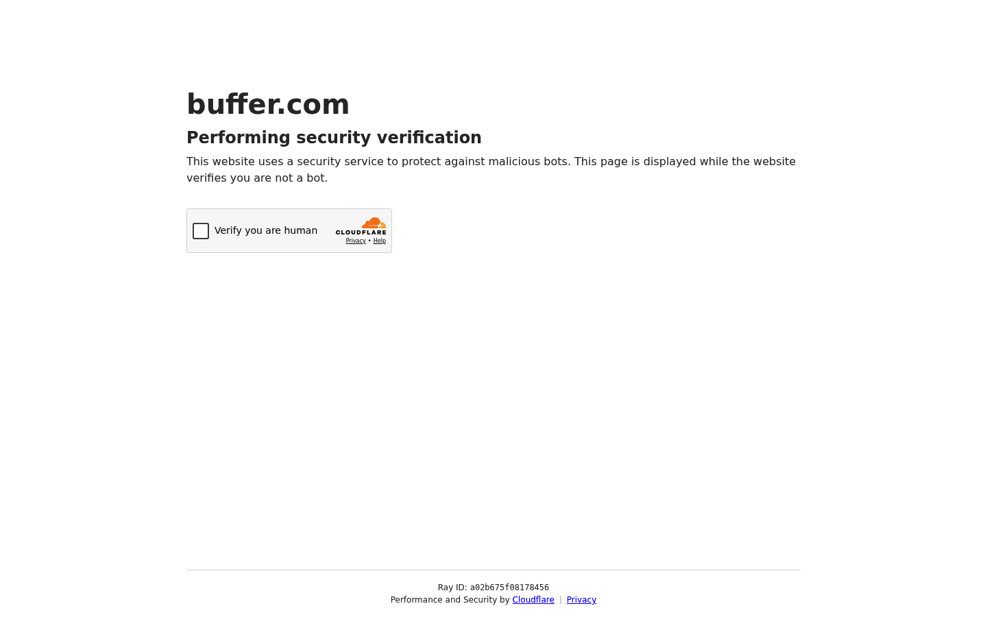 Buffer API screenshot