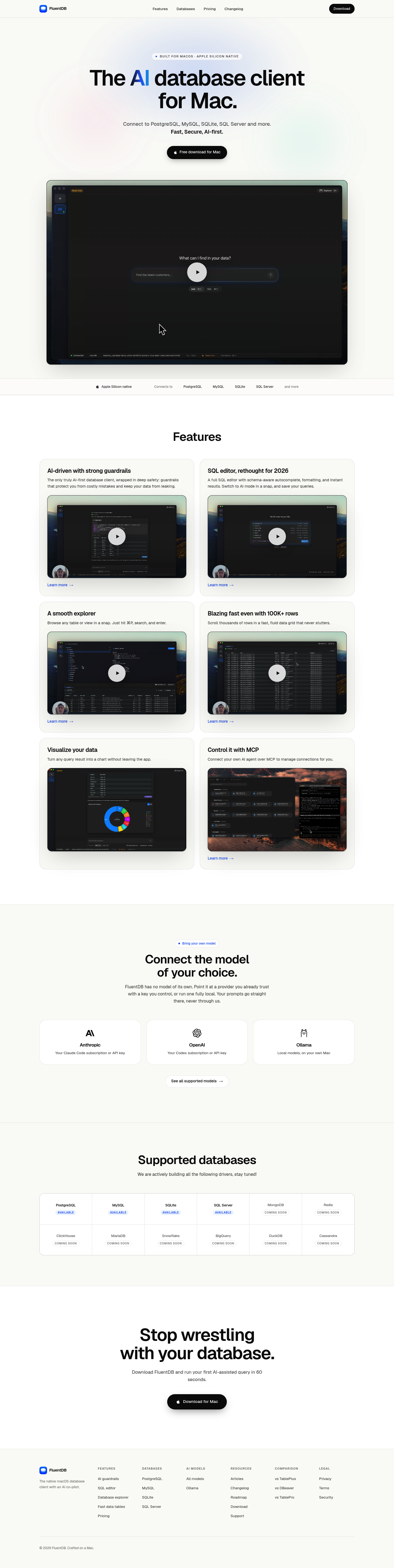FluentDB screenshot