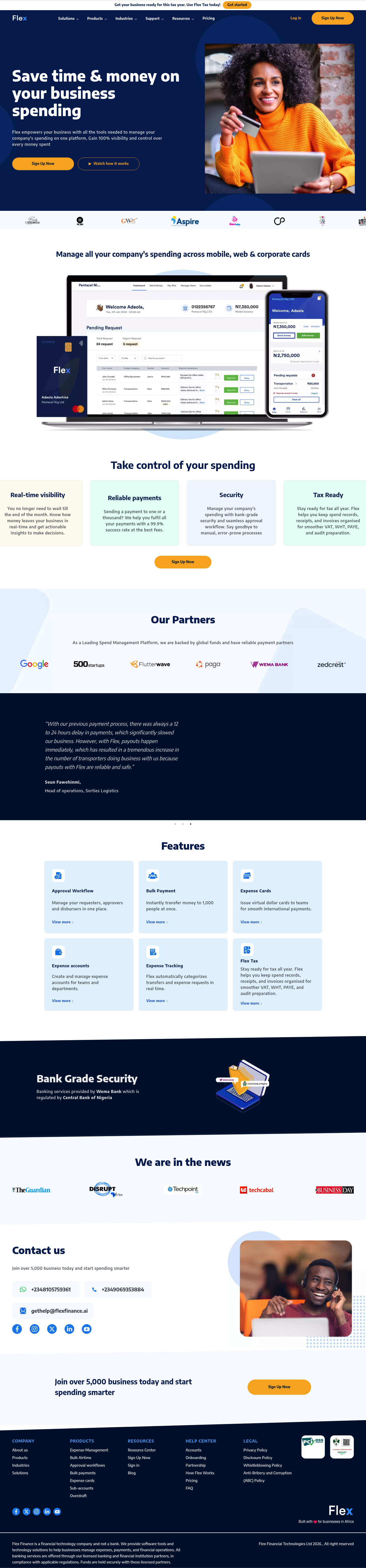 Flex Finance screenshot