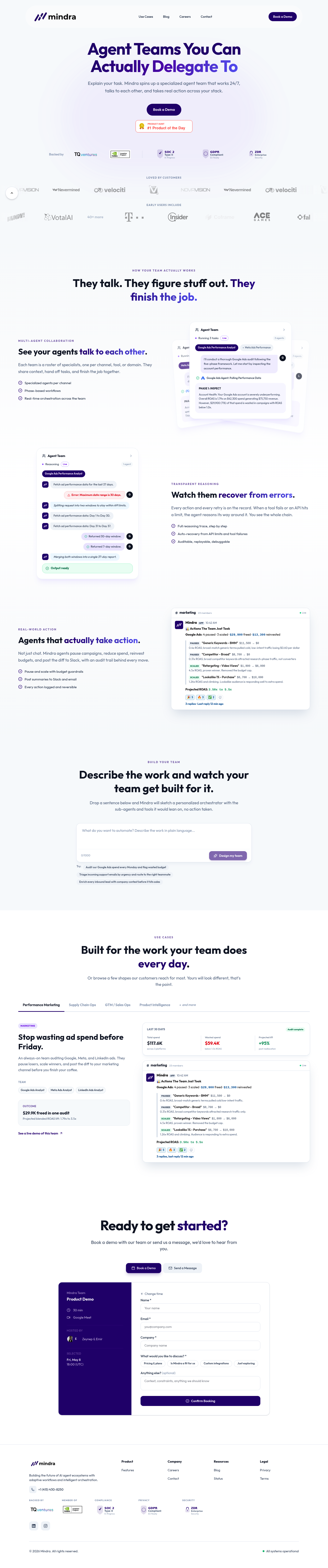 Mindra screenshot