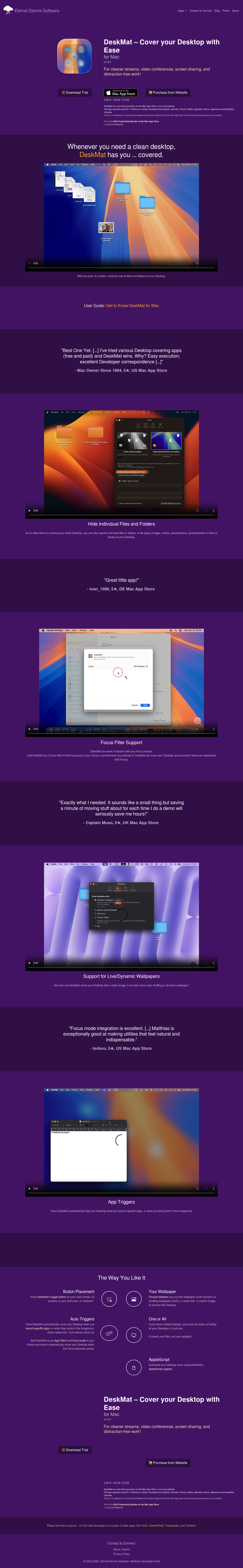 DeskMat 1.3 screenshot
