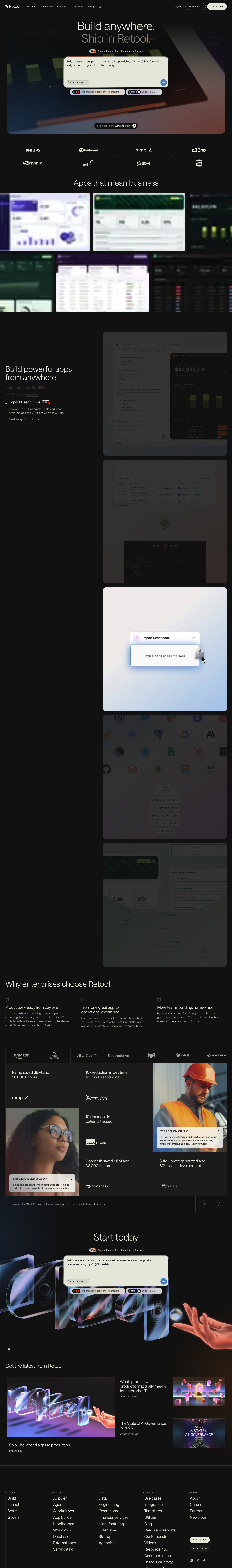 Retool screenshot