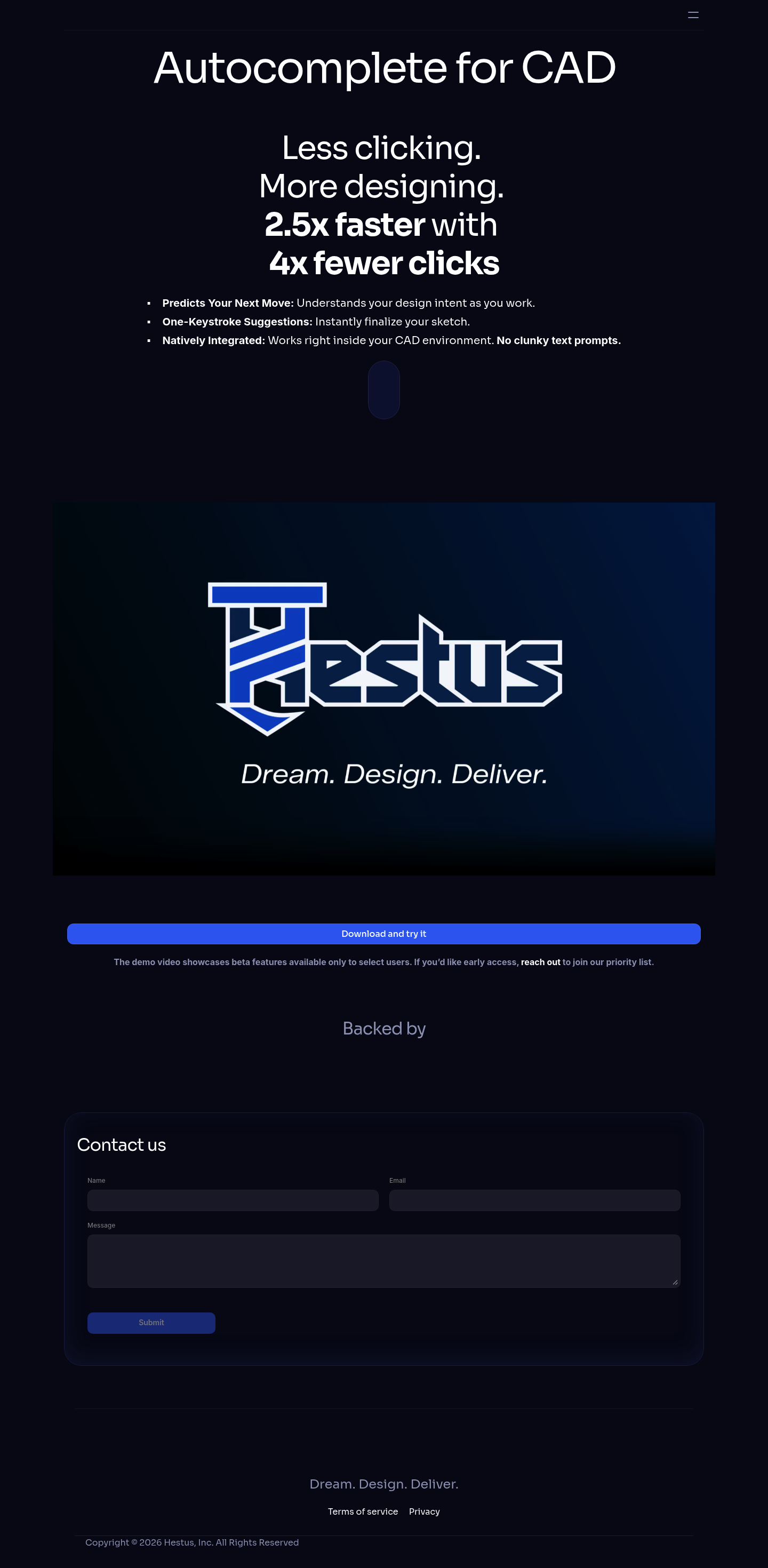 Hestus screenshot