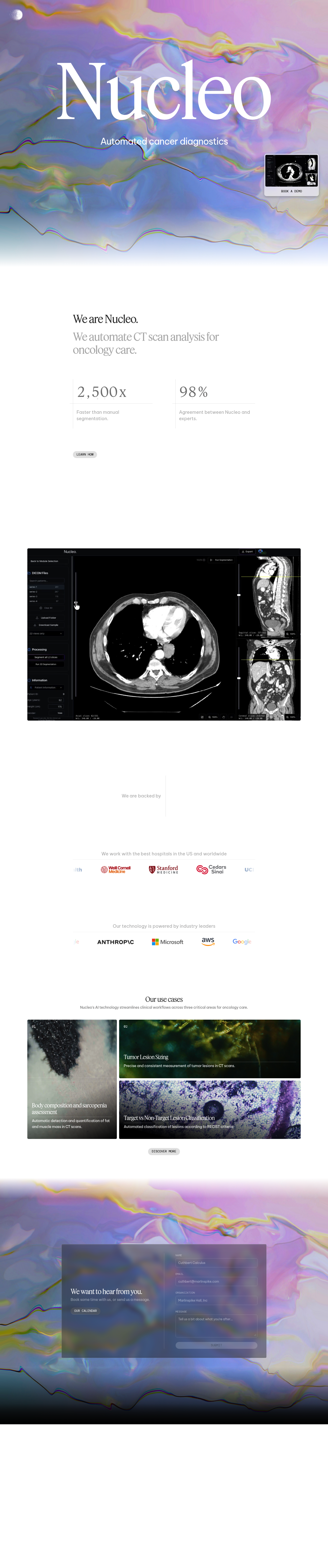 Nucleo screenshot