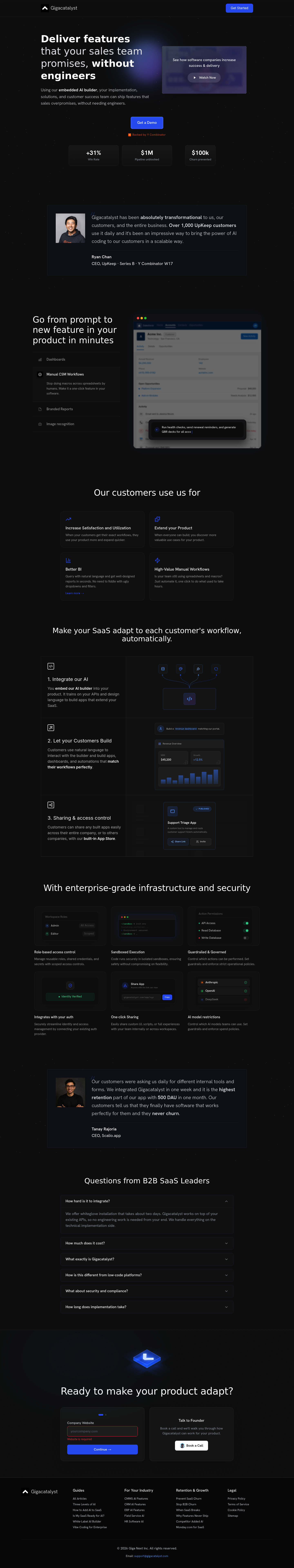 Gigacatalyst screenshot