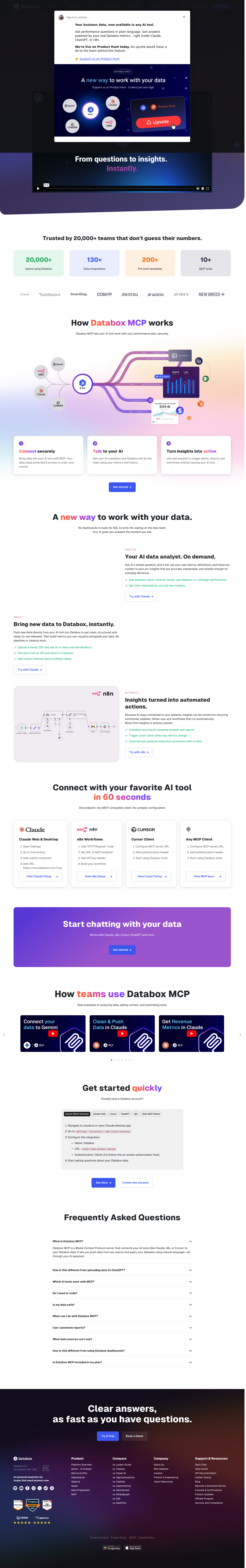 Databox MCP screenshot