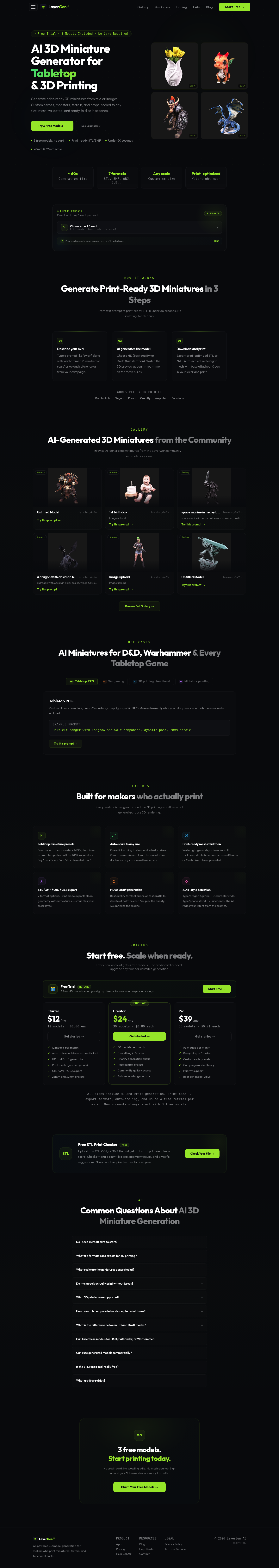 LayerGen AI screenshot
