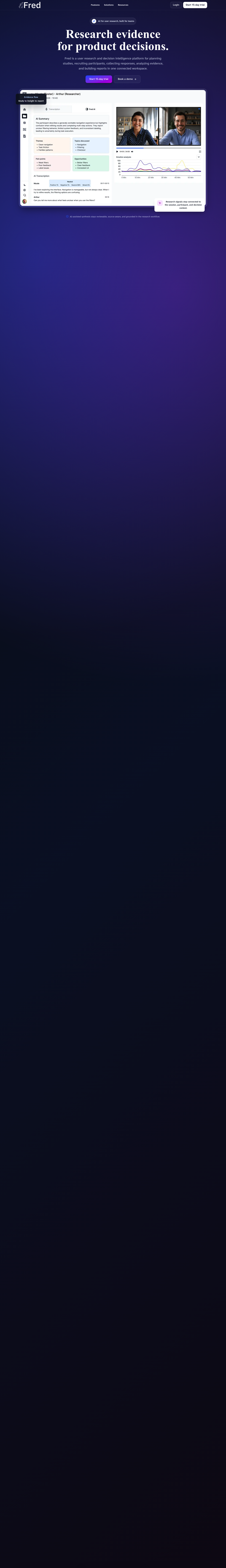 Fred screenshot