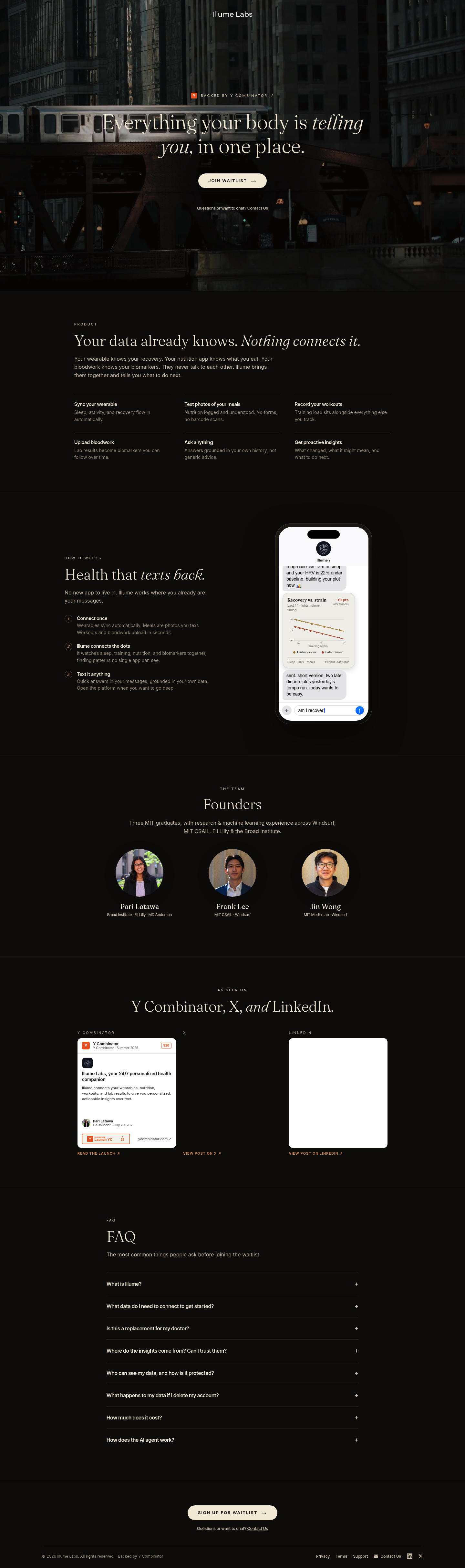 Illume Labs screenshot