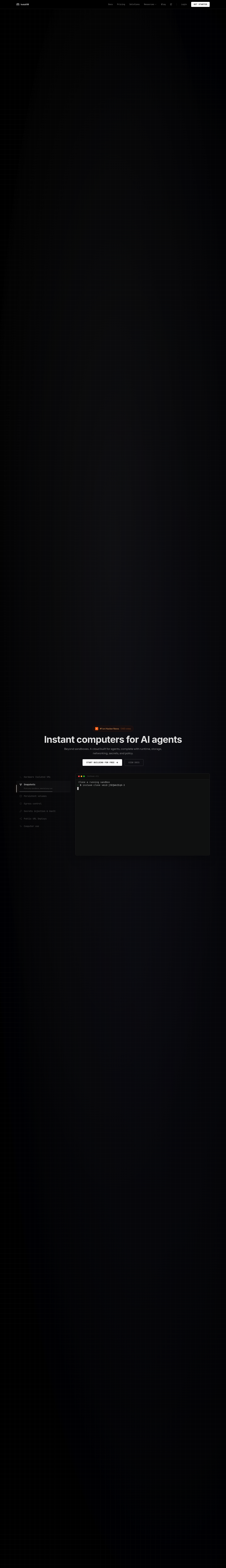 InstaVM screenshot