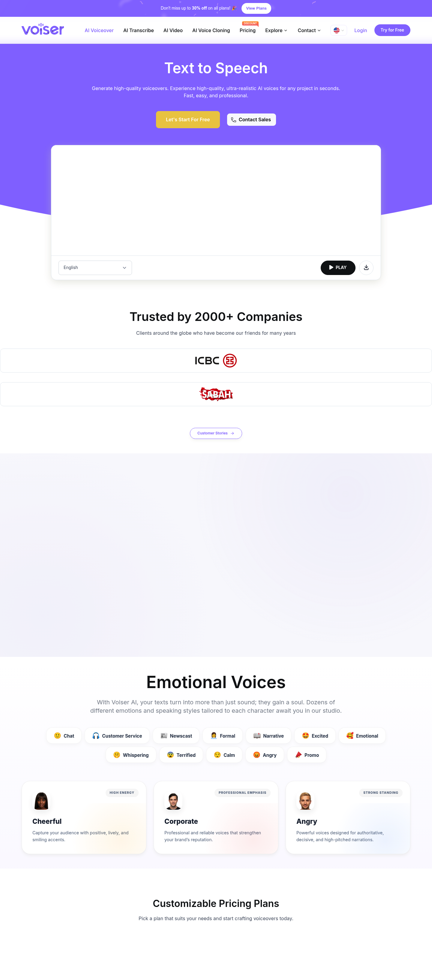 Voiser AI screenshot