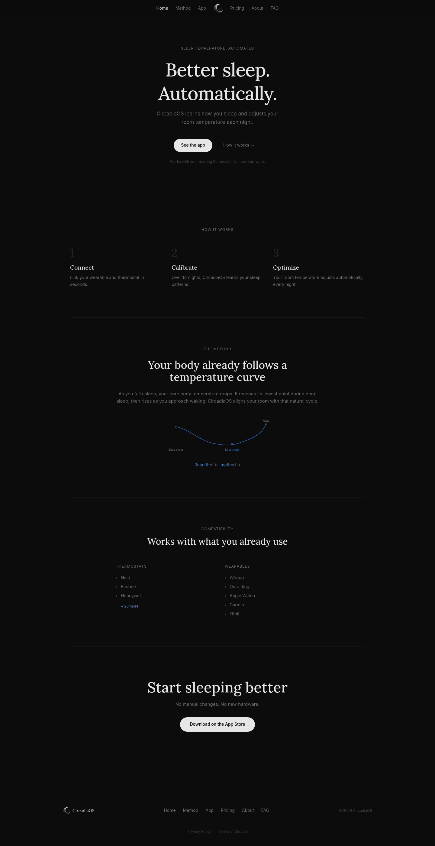 CircadiaOS screenshot