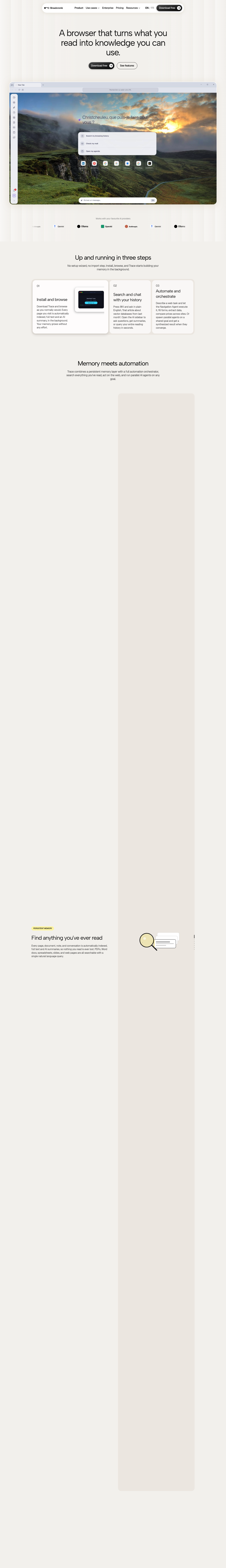 Breadcromb screenshot