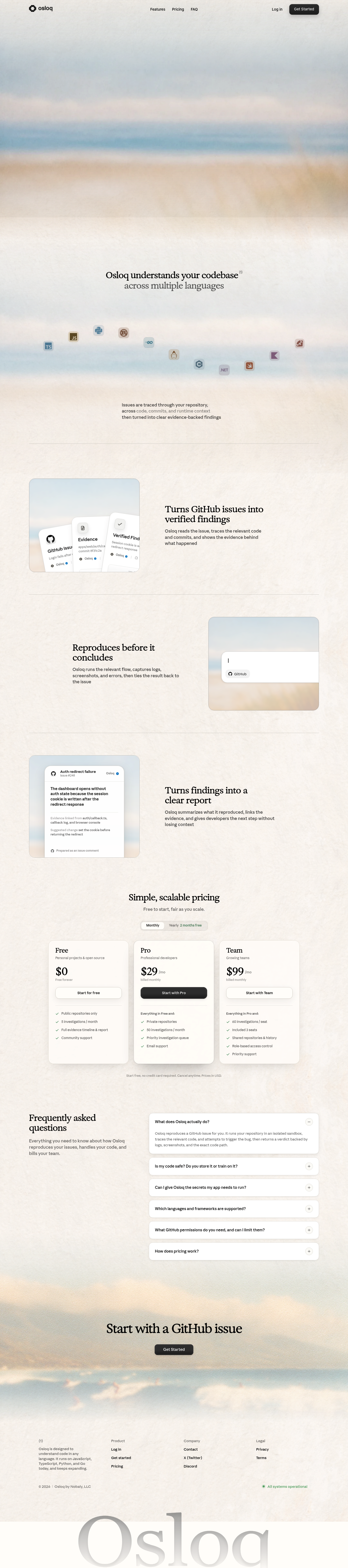 Osloq screenshot