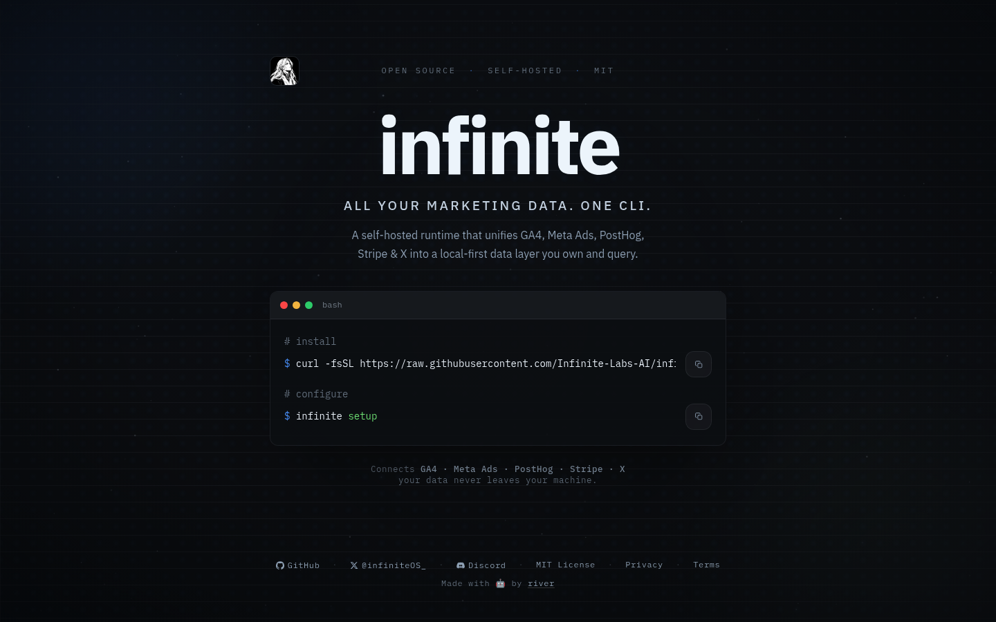 Infinite screenshot
