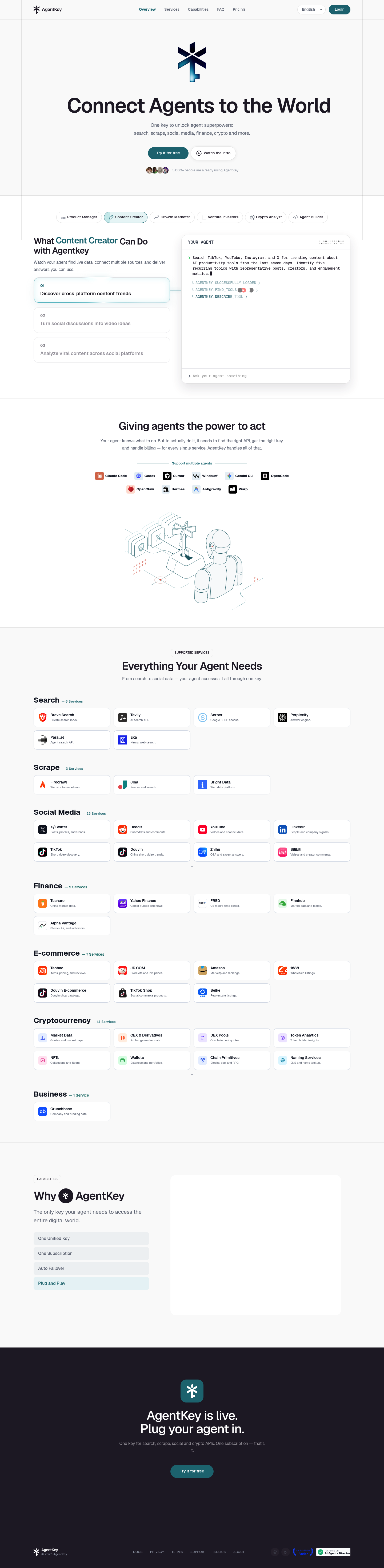 AgentKey screenshot