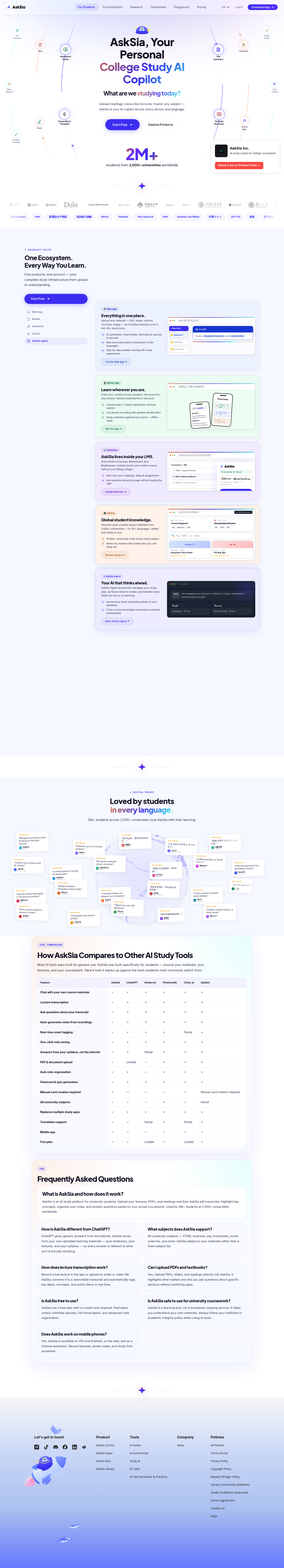 AskSia Inc. screenshot