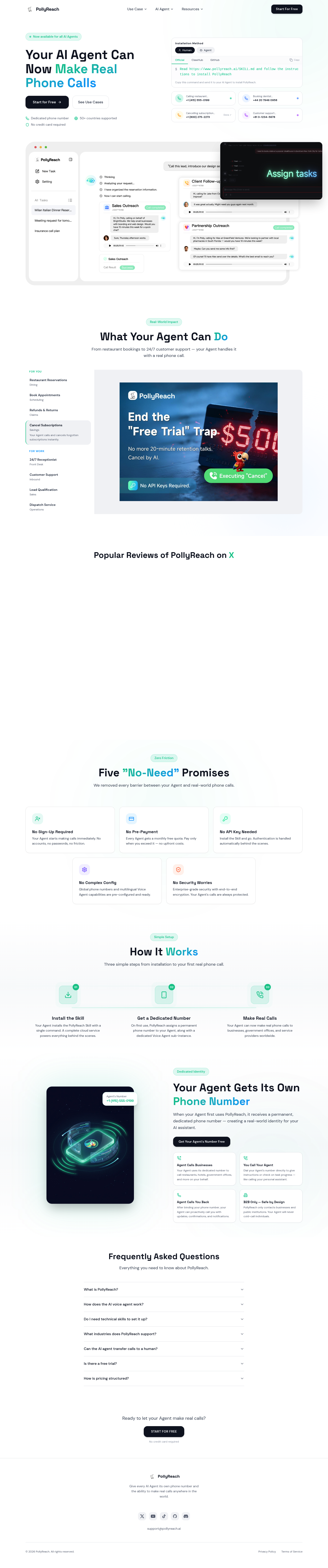 PollyReach screenshot