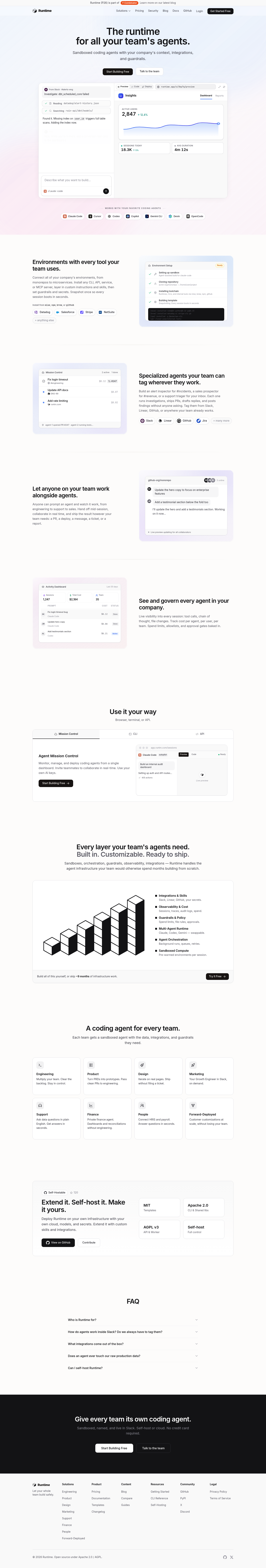 Runtime screenshot
