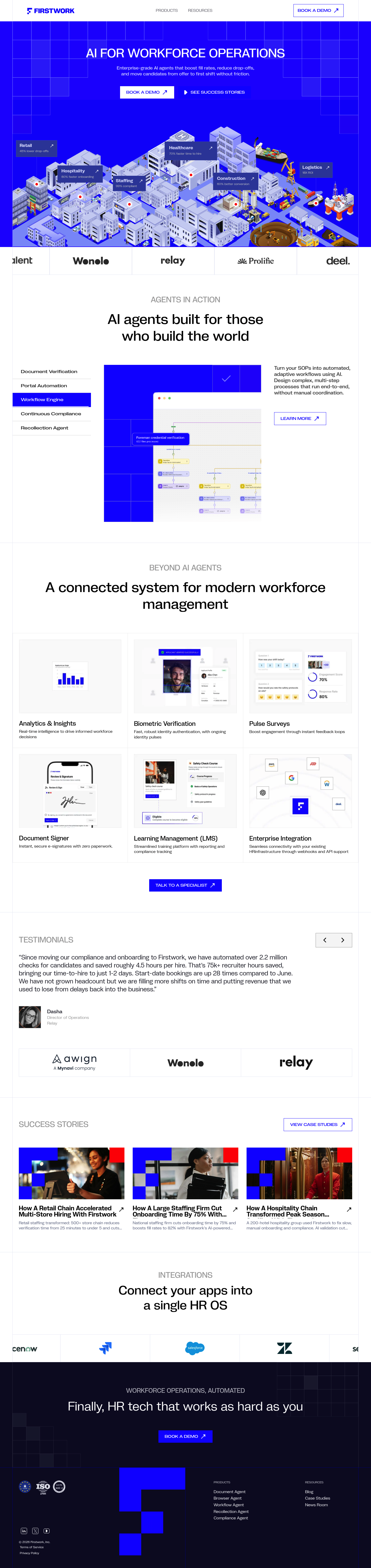 Firstwork screenshot