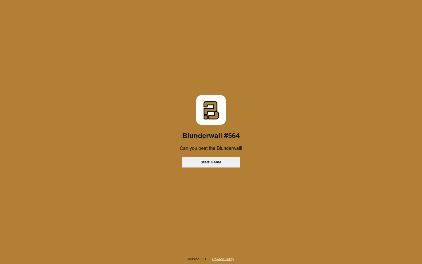 Blunderwall screenshot