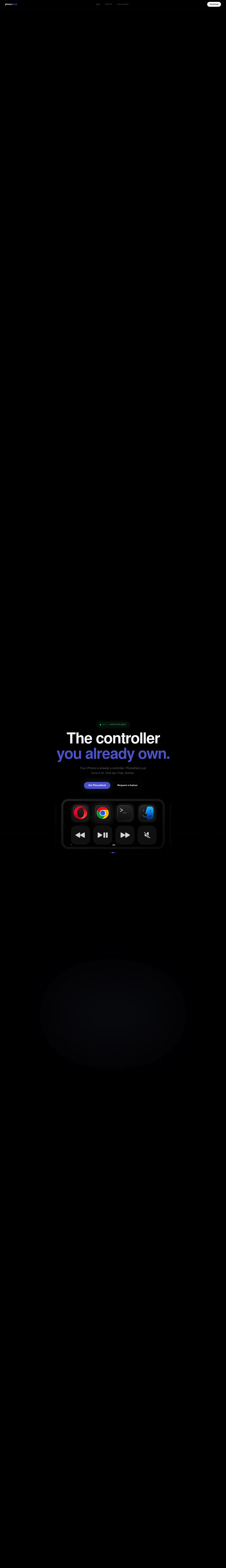 PhoneDeck screenshot