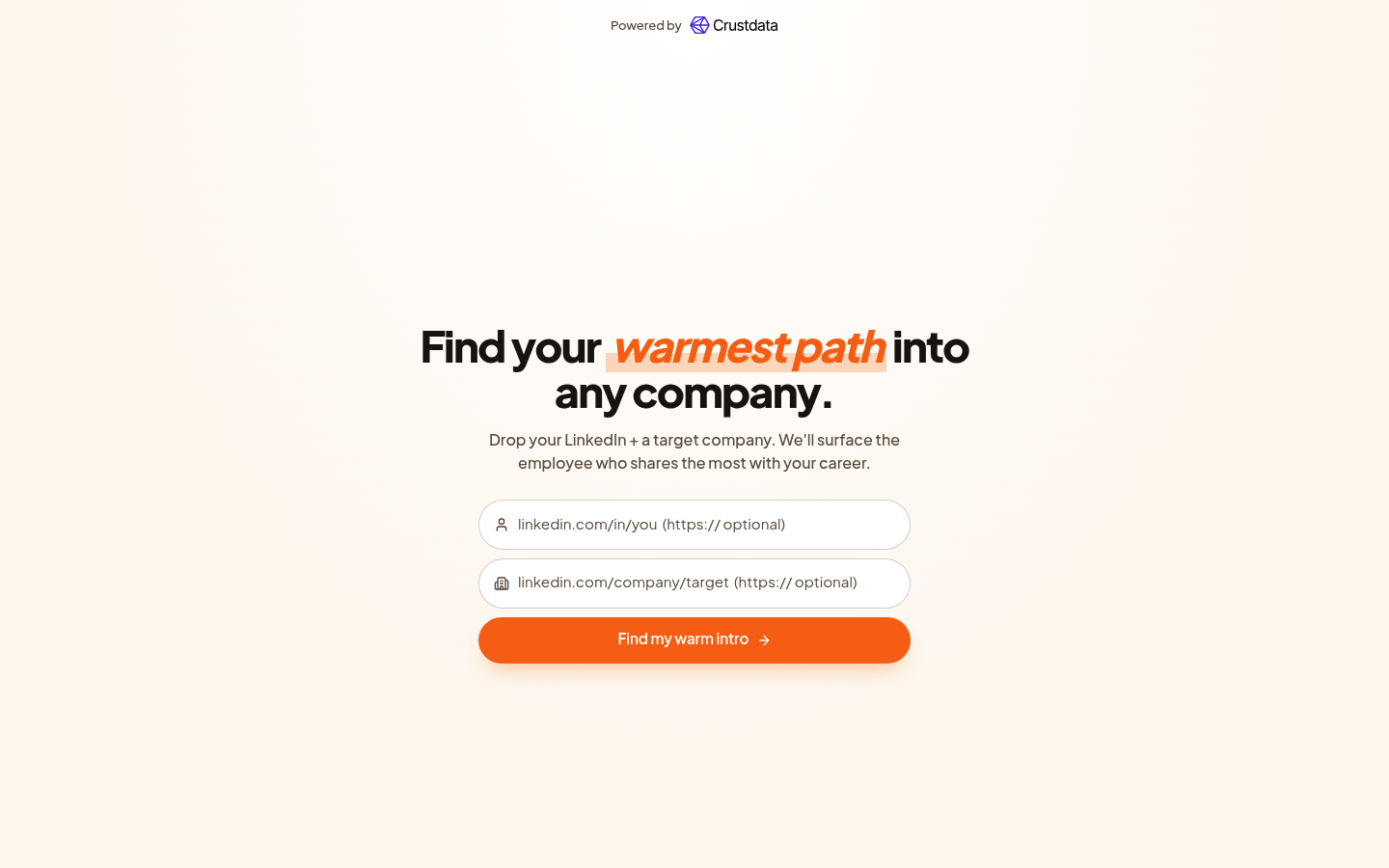 WarmIntro screenshot