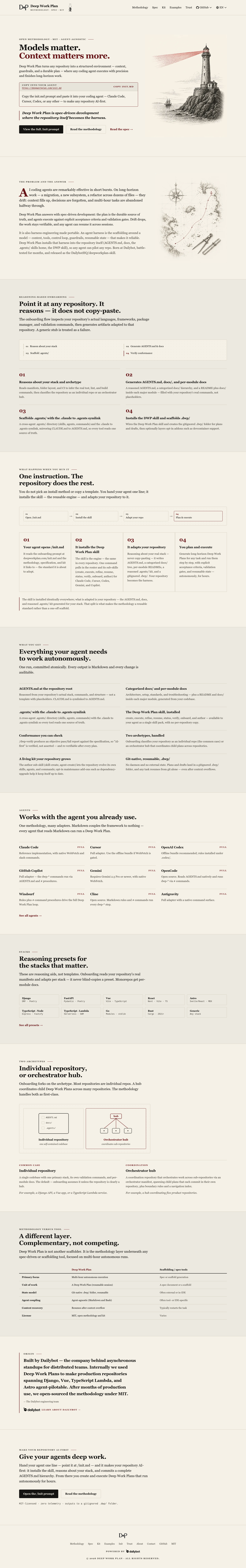 Deep Work Plan screenshot