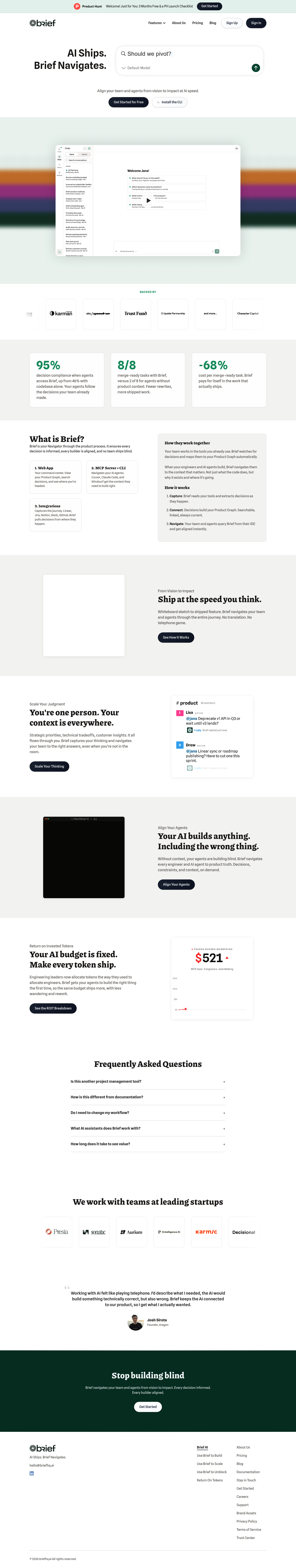 Brief screenshot