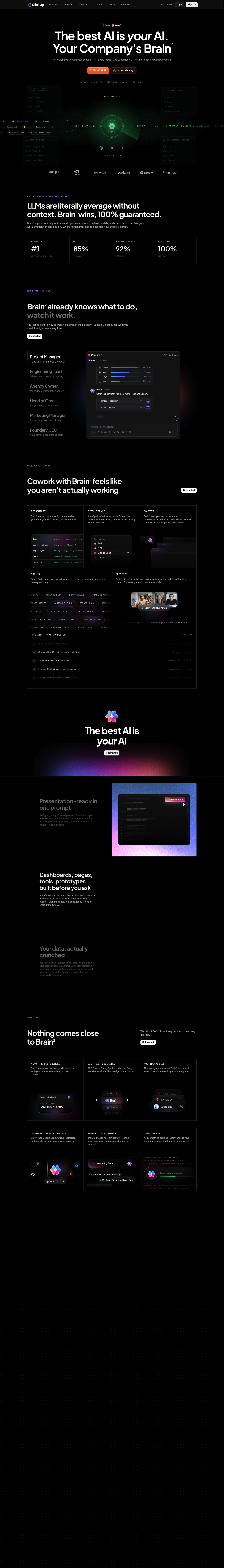 Brain² by ClickUp screenshot