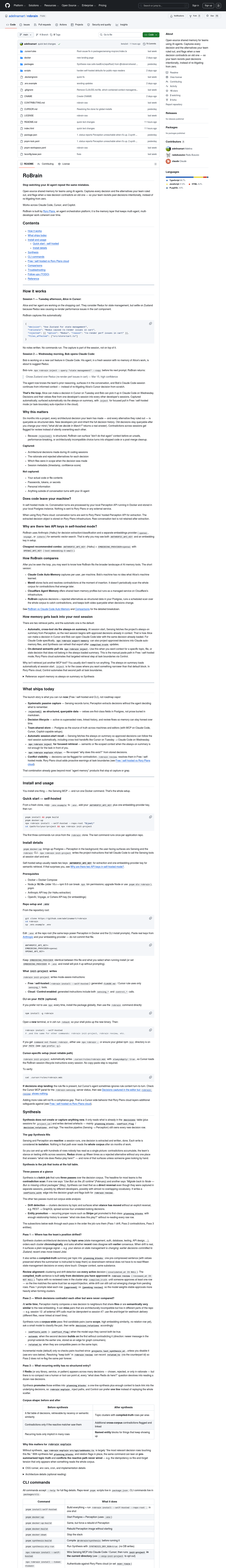 RoBrain screenshot