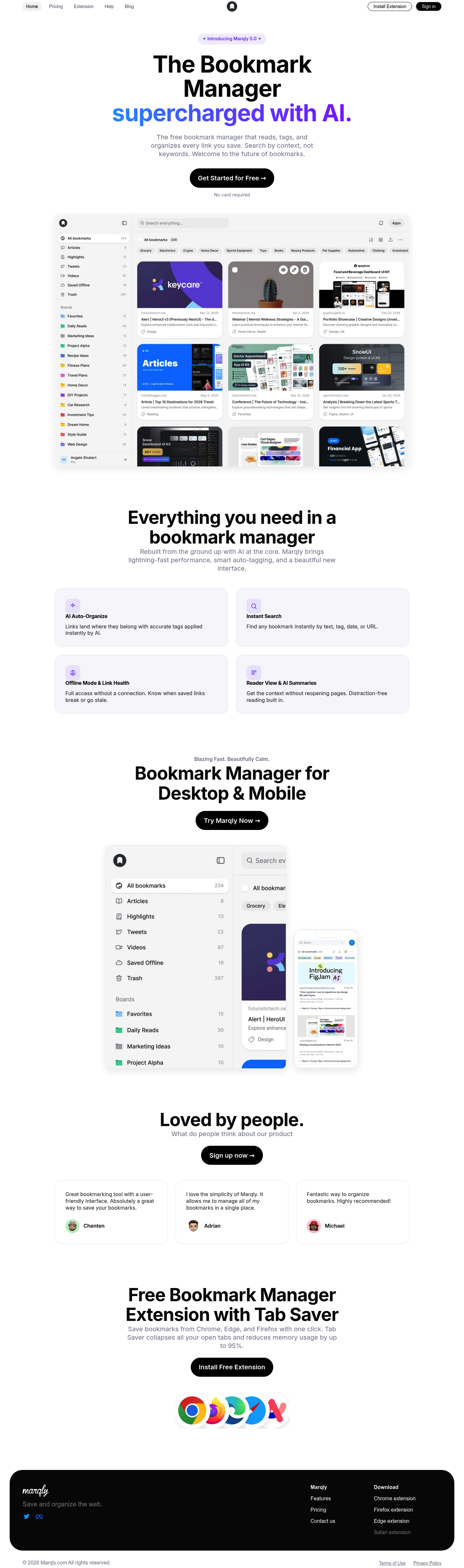 Marqly 5.0 screenshot