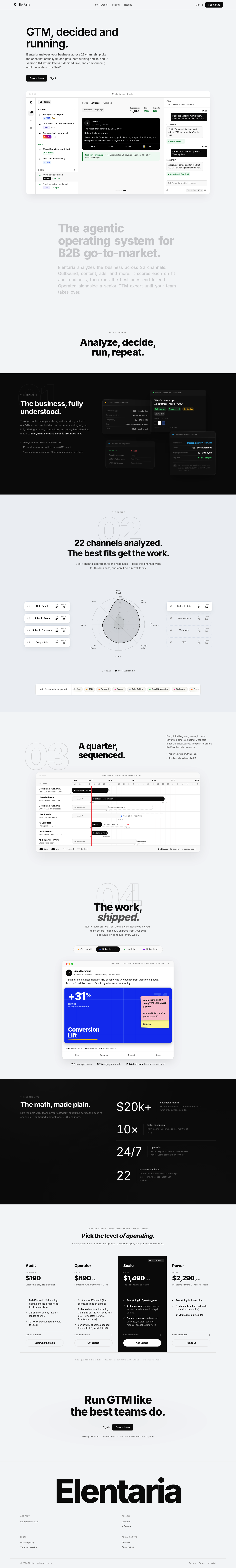 Elentaria screenshot
