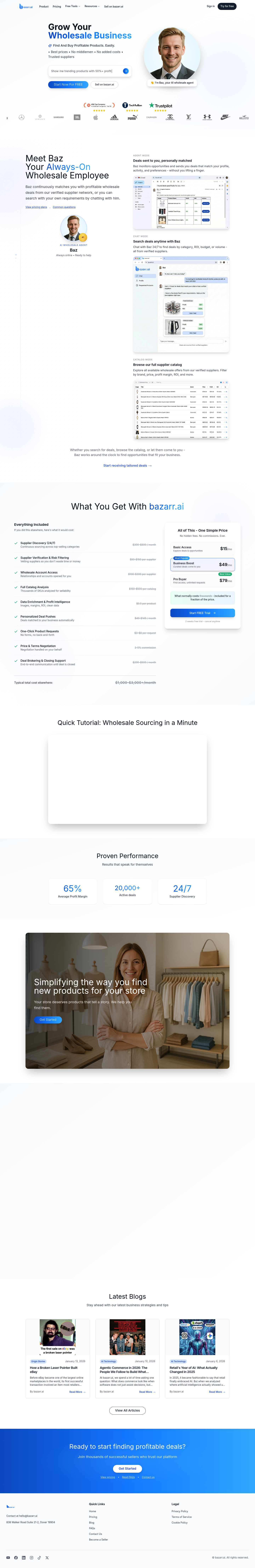 bazarr.ai screenshot