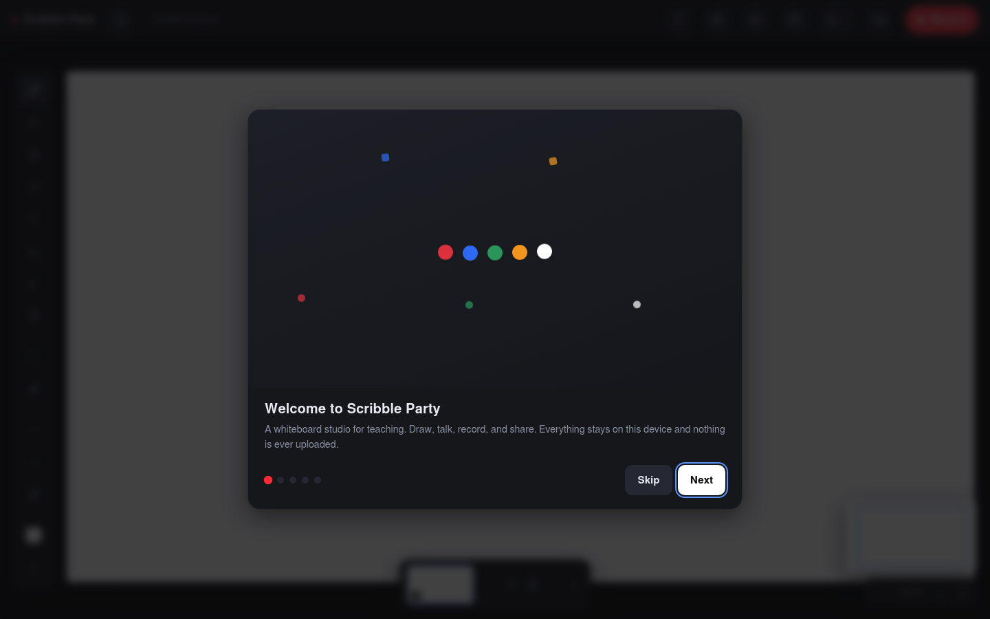 Scribble Party screenshot