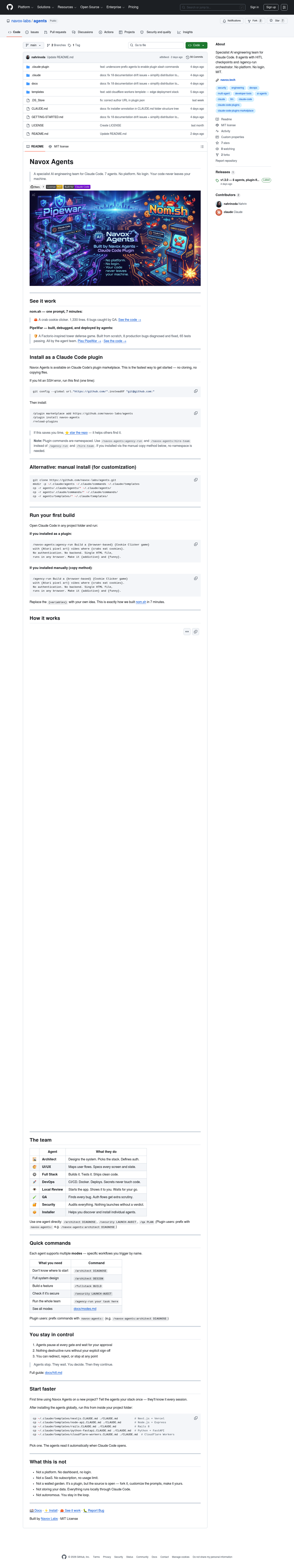 Navox Agents screenshot