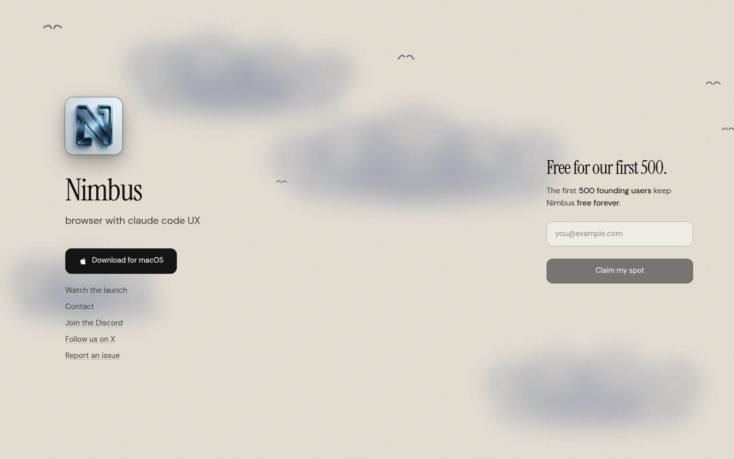 Nimbus screenshot