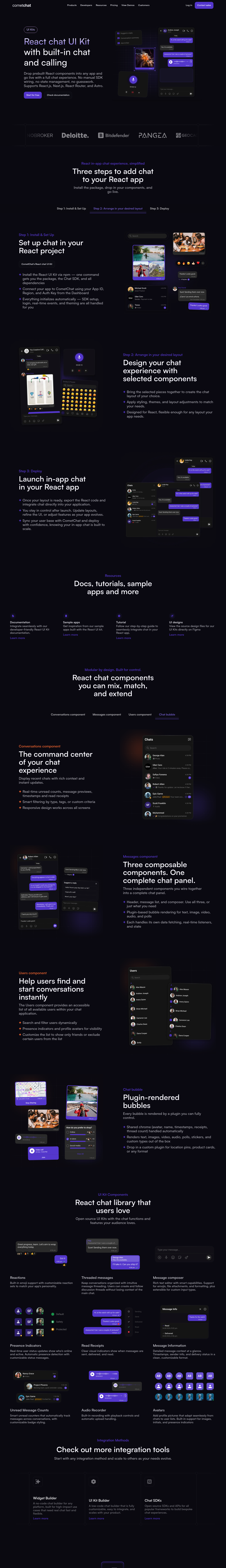 React UI Kit V7 screenshot