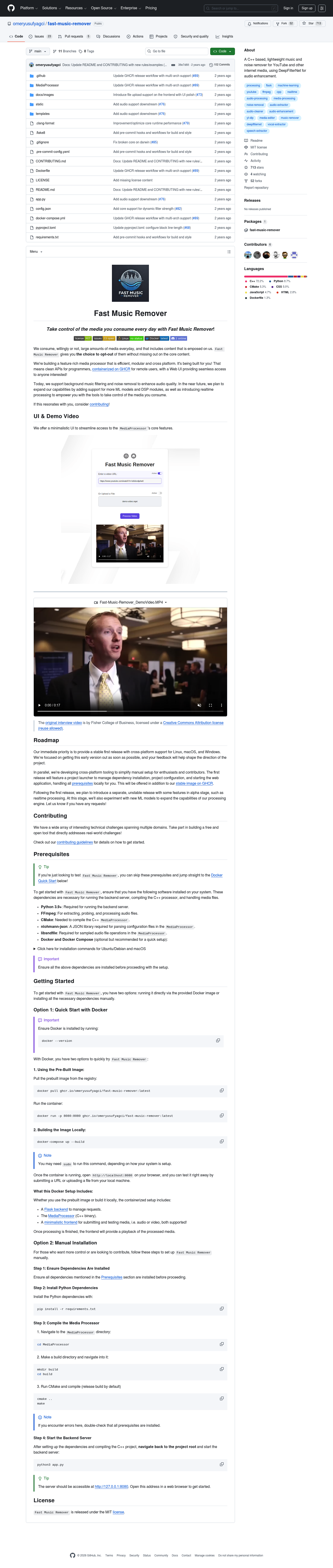 Fast-Music-Remover screenshot