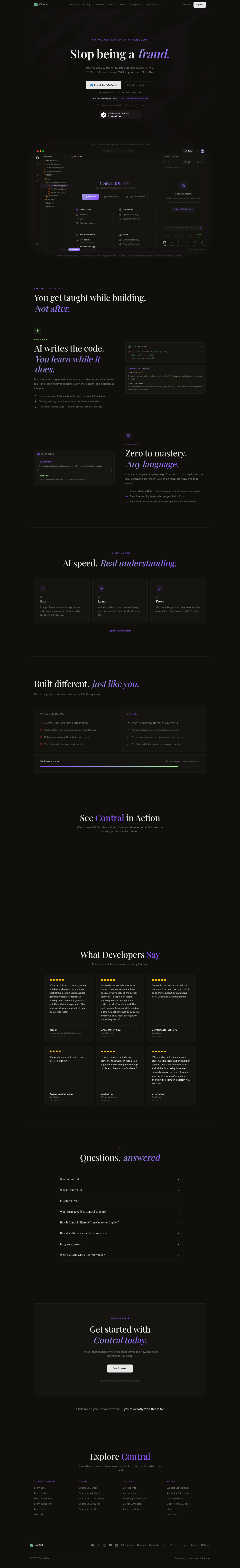 Contral screenshot