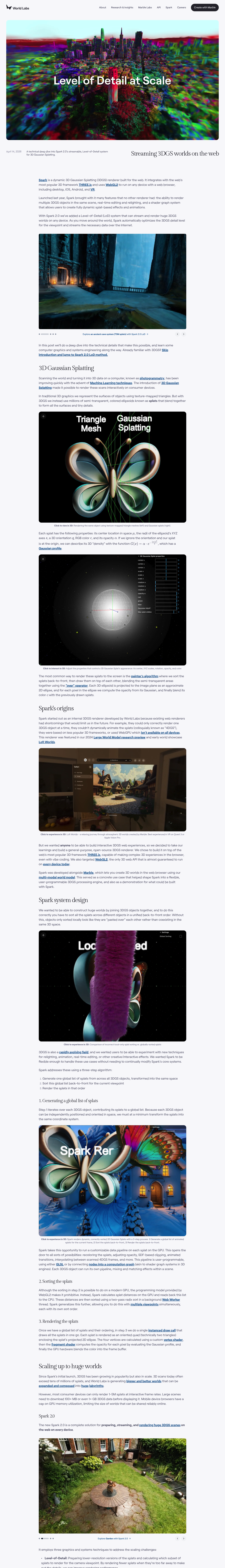 Spark 2.0 screenshot