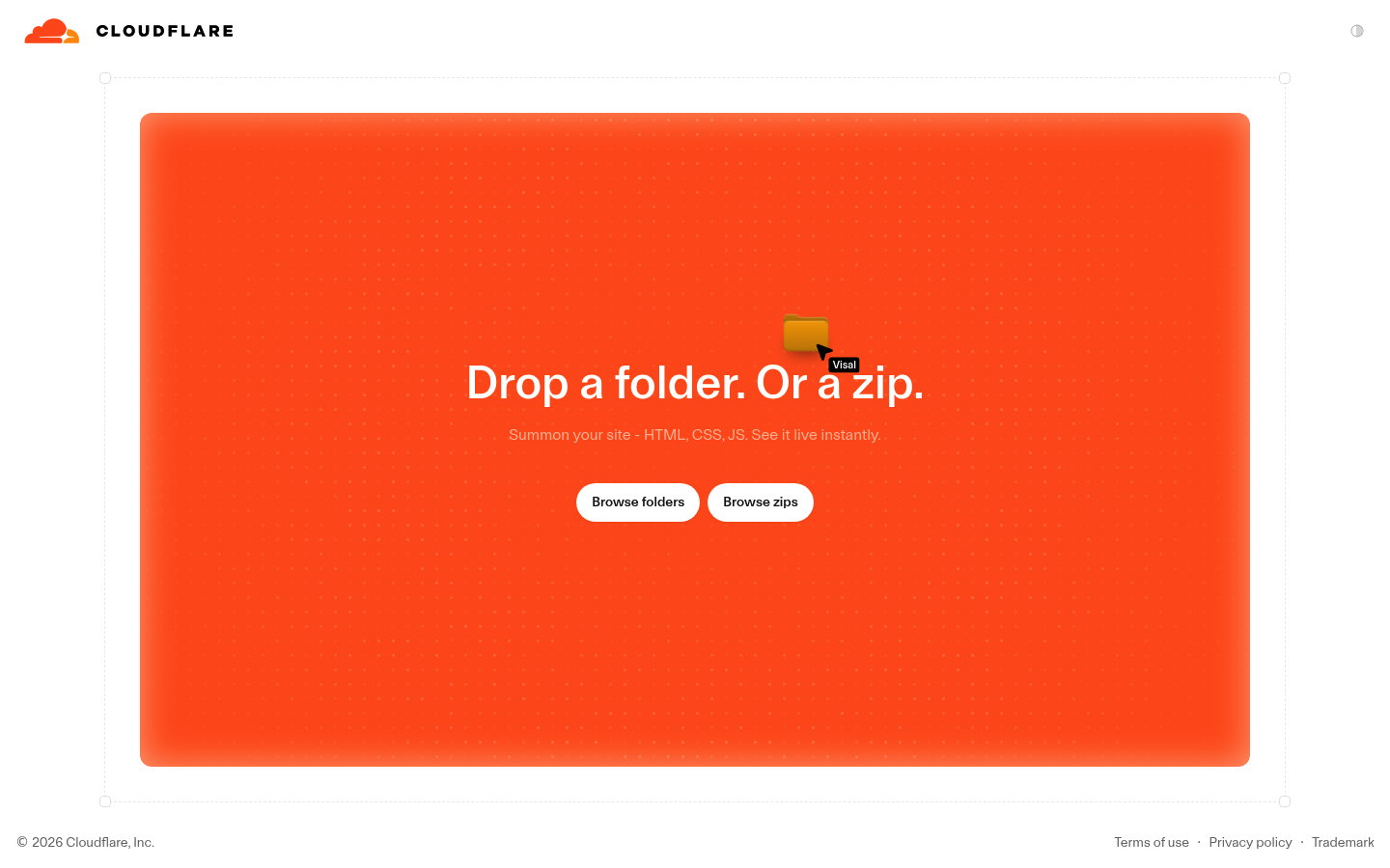 Cloudflare Drop screenshot