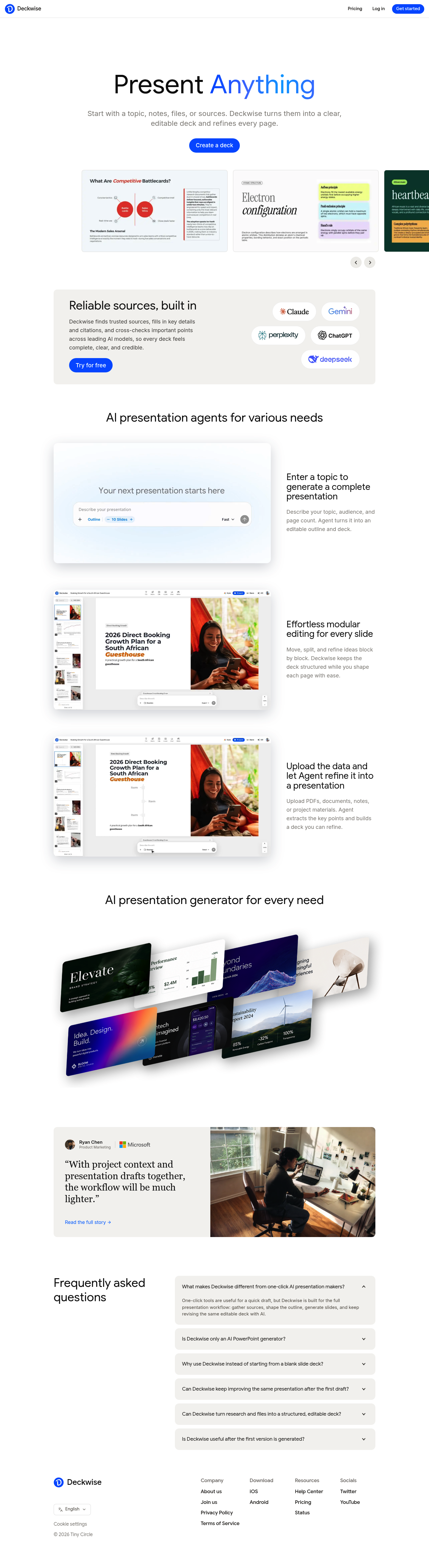 Deckwise screenshot