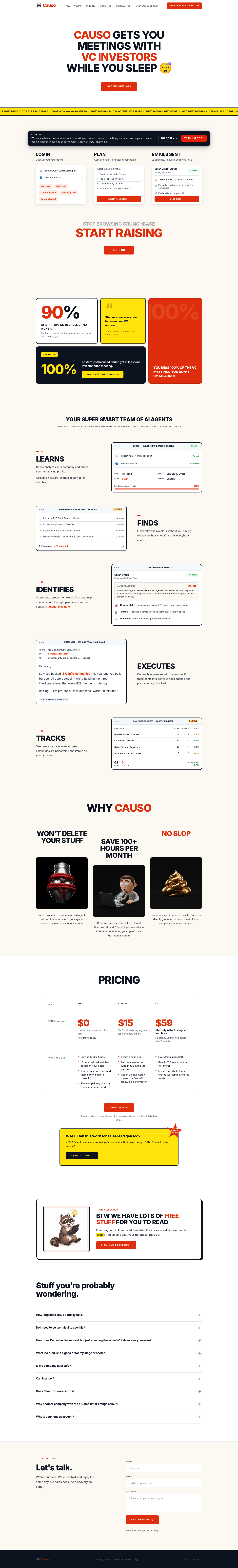 Causo for Fundraising screenshot