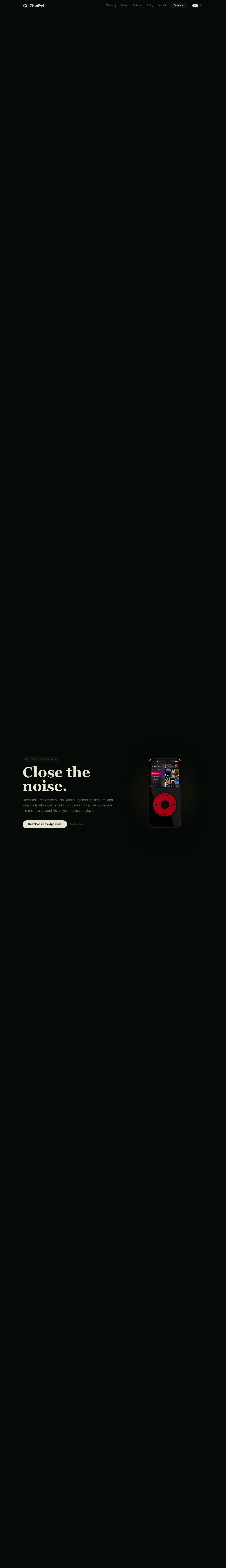 UltraPod screenshot
