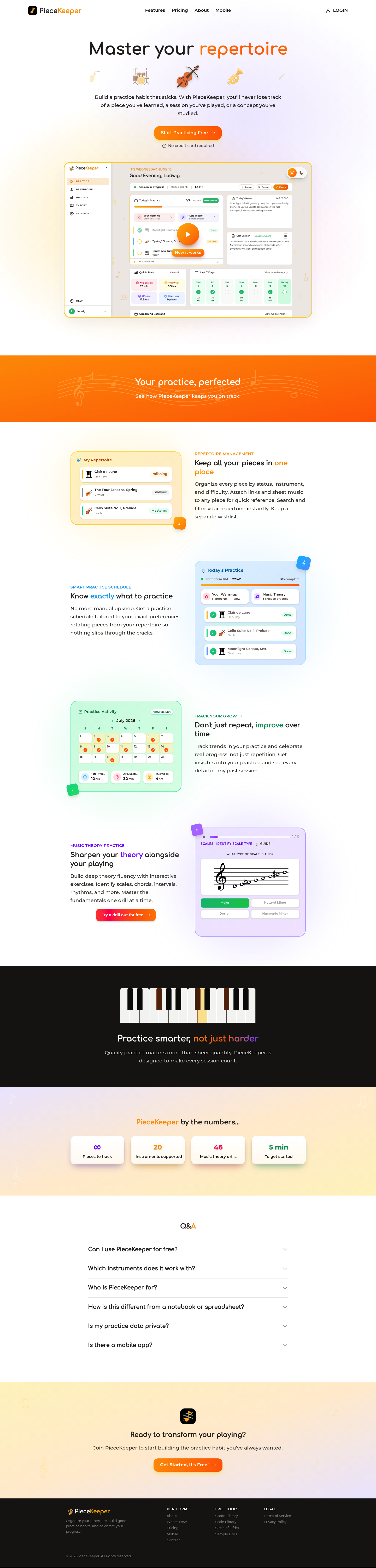 PieceKeeper screenshot
