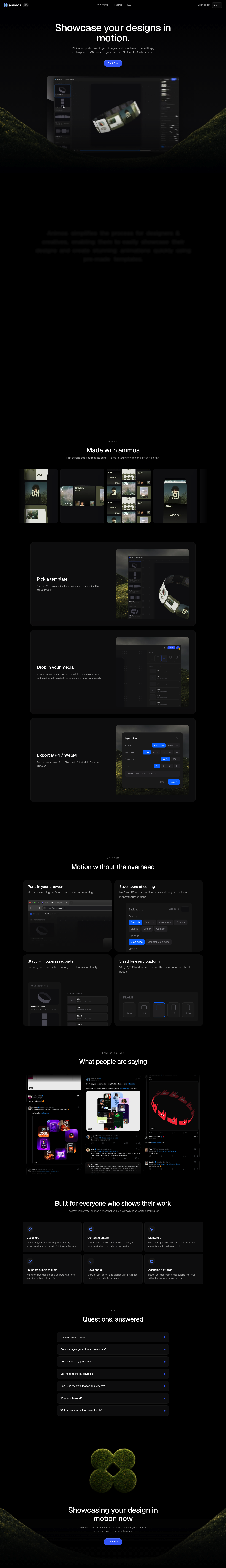 Animos App screenshot