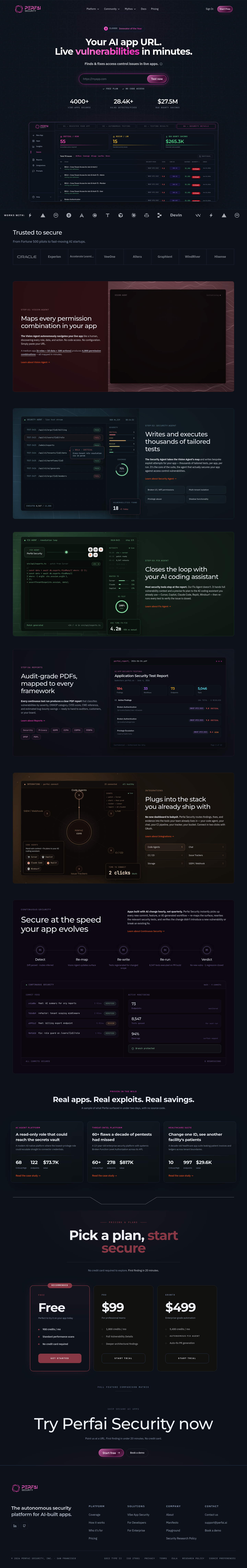 Perfai Security screenshot